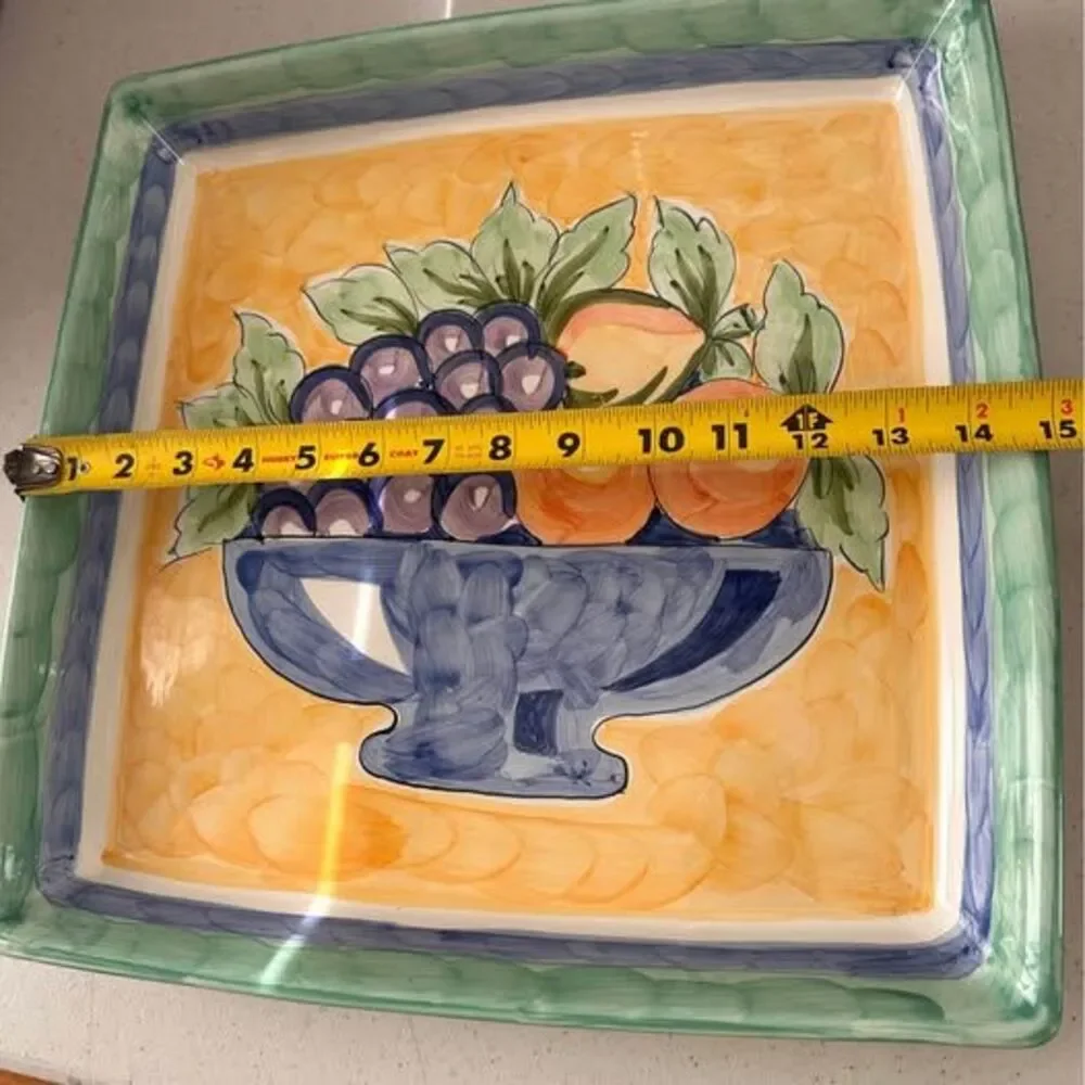 Vintage Studio Nova Frulos Grapes serving platter- New